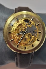 70s Vulcain UFO Skeleton 41mm 22 Jewels Automatic Men's Watch Working