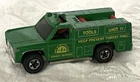 Vintage 1974 Hot Wheels Redline Forest Rescue Truck - Rolls Nicely
