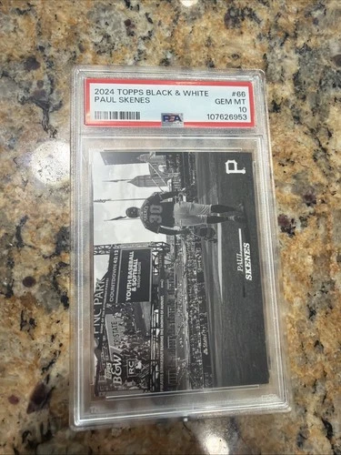 2024 Topps Black & White - Paul Skenes #66 (RC)