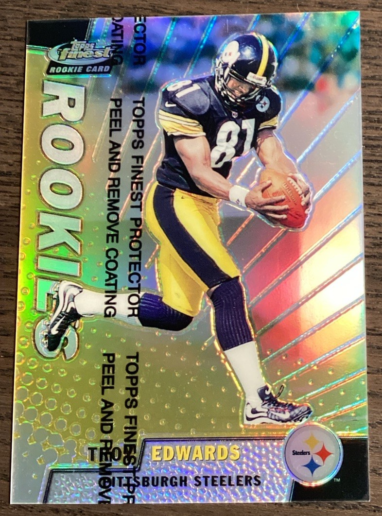 Troy Edwards Finest #171 Refractor