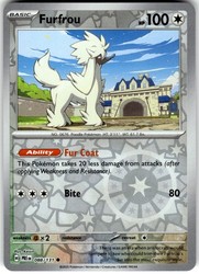 Furfrou 088/131 Prismatic Evolutions Reverse Holo Common