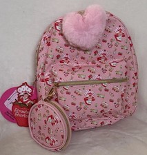 Strawberry Shortcake Faux Pebble Leather Mini Backpack