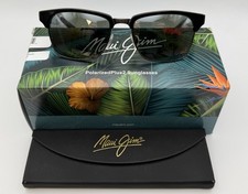 Maui Jim KAWIKA 257-17C- Black Gloss with Antique Pewter / Neutral Grey Lens