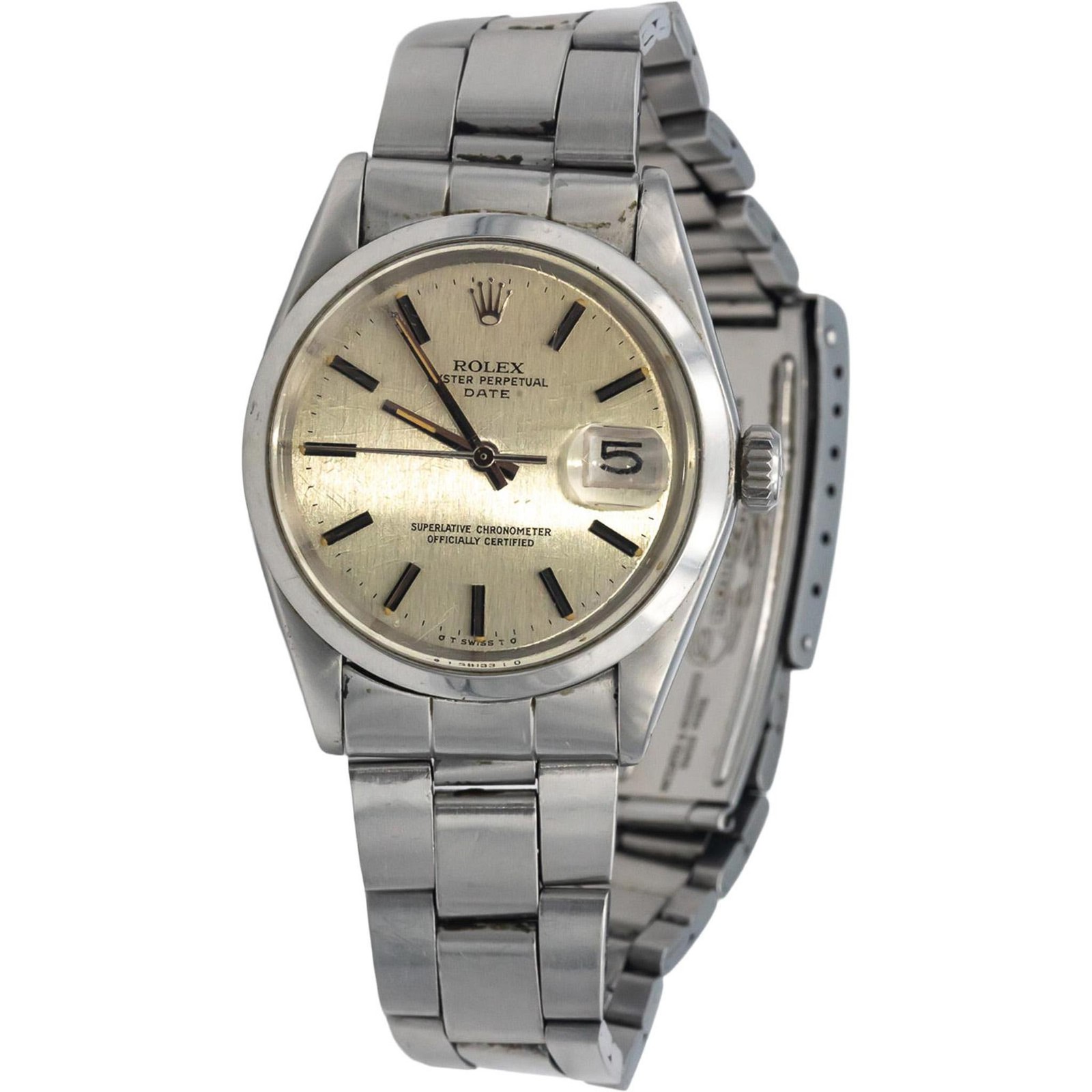 ROLEX Stainless Steel 1500 Oyster Perpetual