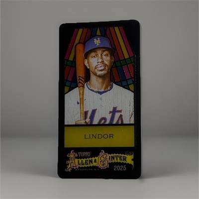 Topps 2025 Allen & Ginter Francisco Lindor #373 New York Mets Insert