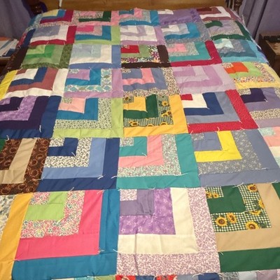 NEW!!! Patchwork Quilt Multicolor Quilted Rectangular Bedroom Bedspread Coverlet