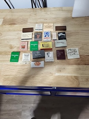 VINTAGE MATCHBOOK COLLECTION. Some Very Rare. 20 Total