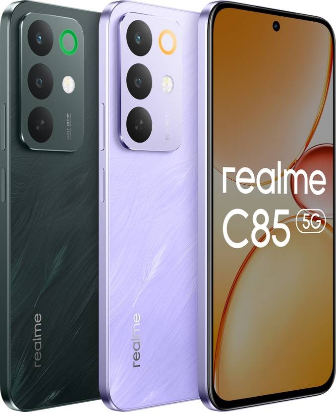 realme C85 5G ( Purple, 128.0GB 6GB RAM)Dimensity 6300 Processor