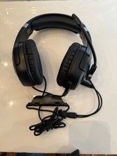 Onikuma K1B Pro High Performance Professional Gaming Headset Blue Black