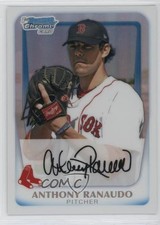2011 Bowman Chrome Prospects Refractor 276/500 Anthony Ranaudo #BCP181 t2b