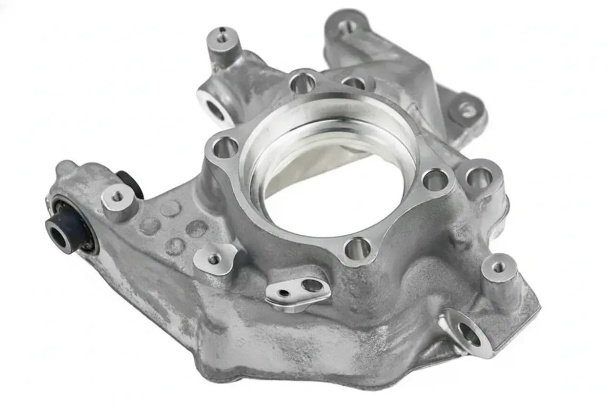 NTY Reinforced Rear Left Wheel Spindle Knuckle Suspension ZZT-WW-002 for Audi VW - Image 2