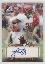 2021 Leaf Pro Set Power Campus Kings Auto John Metchie III #CK-JM1 Auto 1hc0