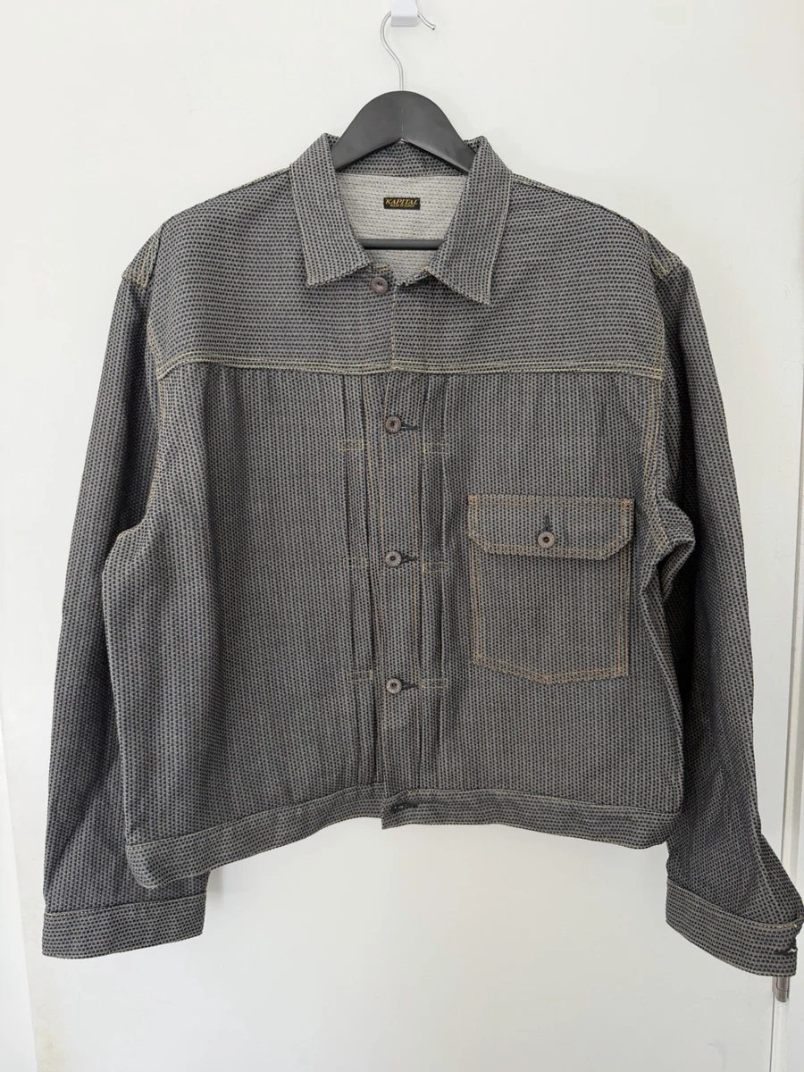 Kapital K Denim Regular Size Coats, Jackets & Vests for Men for