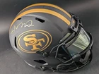 Joe Montana HOF Signed San Francisco 49ers Authentic Black Helmet AUTO BAS