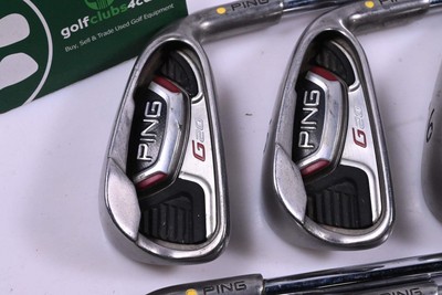 Ping G20 Eisen / 4-PW+SW / Yellow Dot / Regular Flex Ping CFS Schäfte