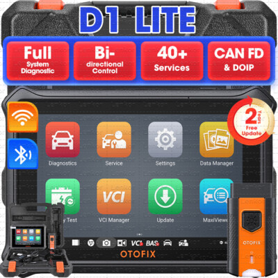 2025 OTOFIX D1 Lite Bidirectional Full System Diagnostic Tool Key Coding Scanner