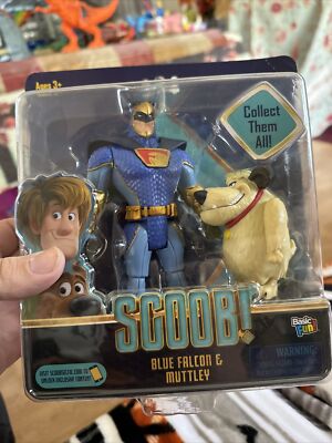 Scooby Doo Movie SCOOB! BLUE FALCON & MUTTLEY 6'' Action Figures 2020 Brand New!