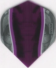 Silver Edge PURPLE PENTATHLON Dart Flights: 3 per set