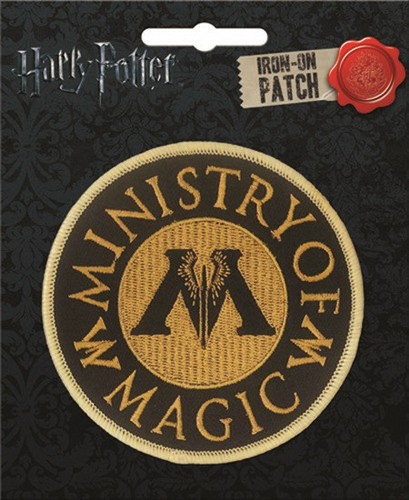 harry potter ministry of magic logo embroidered patch new unused