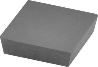 CTA4 Carbide Milling Insert, Grade C6, Radii = 1/32'', Positive Rake, 10-Pack