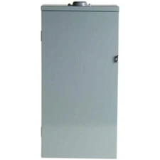 QO 200 Amp 8-Space 16-Circuit Outdoor Main Breaker Load Center with Feed-Thru