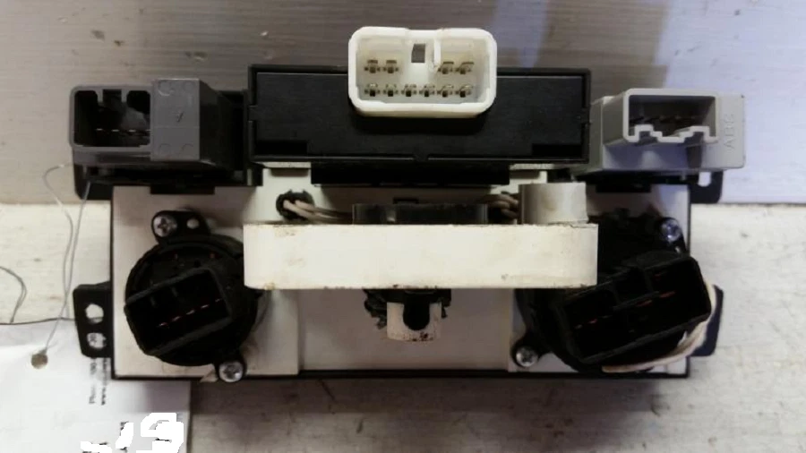 Toyota Camry 2000-2001 manual calefacción aire acondicionado control de temperatura OEM Foto 3 de 4