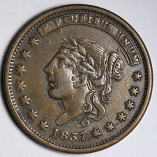 1837 Centre Market Accommodation N.Y. Hard Times Token E371 T