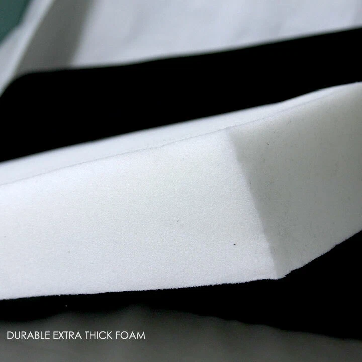 Nuevo Cojín Silla Cuña Otopédico Ergonómico Asiento Coche Malla Transpirable Tela Gris Foto 2 de 4