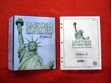 HE HARRIS USA LIBERTY PLATE BLOCK ALBUM VOLUME C 1989-2012 BINDER & PAGES