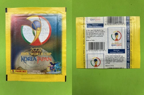 Panini 2002 FIFA WC Korea/Japan Bustina Packet Tüte Israel Hebrew edition