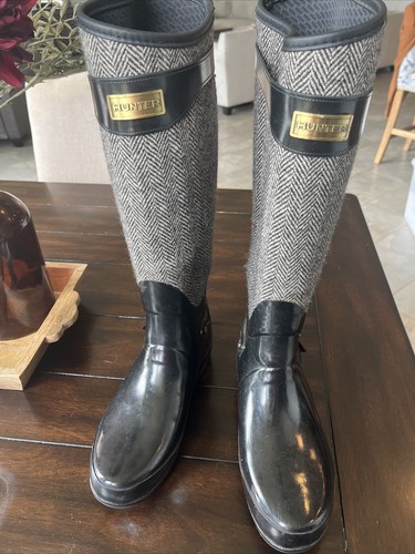 hunter rain boots used