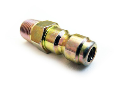 Hochdruckreiniger 1/4'' Stecker Schraubgewinde auf Schnellspanner 11,6 mm Steckerkupplung
