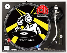 Technics Alien - DJ slipmat for LP turntable record player 