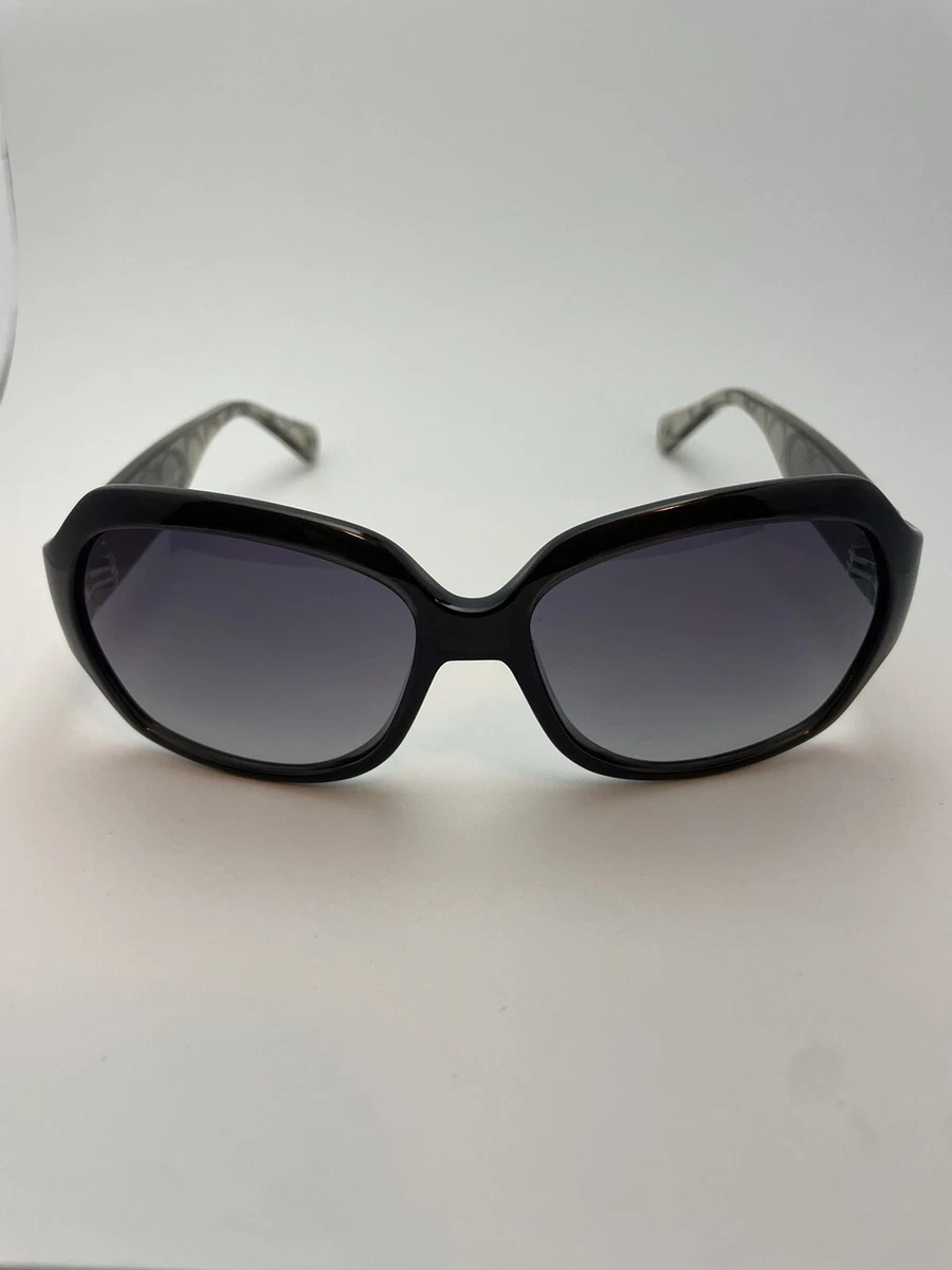 Coach ombr monogram grey eyeglasses frame Arlene s615 black 58