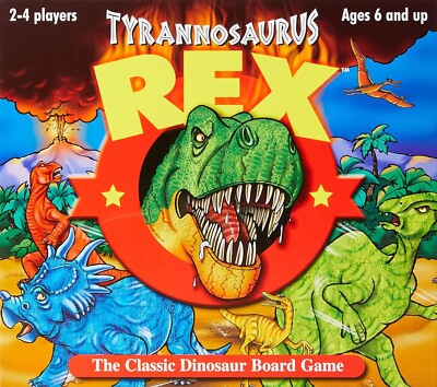Tyrannosaurus T-Rex Dinosaurier Brettspiel Spielzeug 2-4 Spieler klassisch Kinder