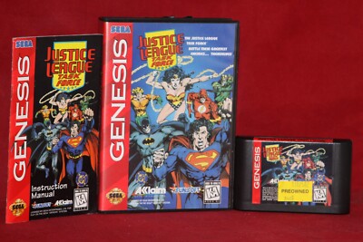 Justice League Task Force – Sega Mega Drive – 32X – Très Bon état – Version PAL