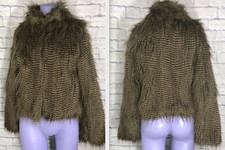 Vintage Faux Fur One Size Womens Jacket Jc Penney