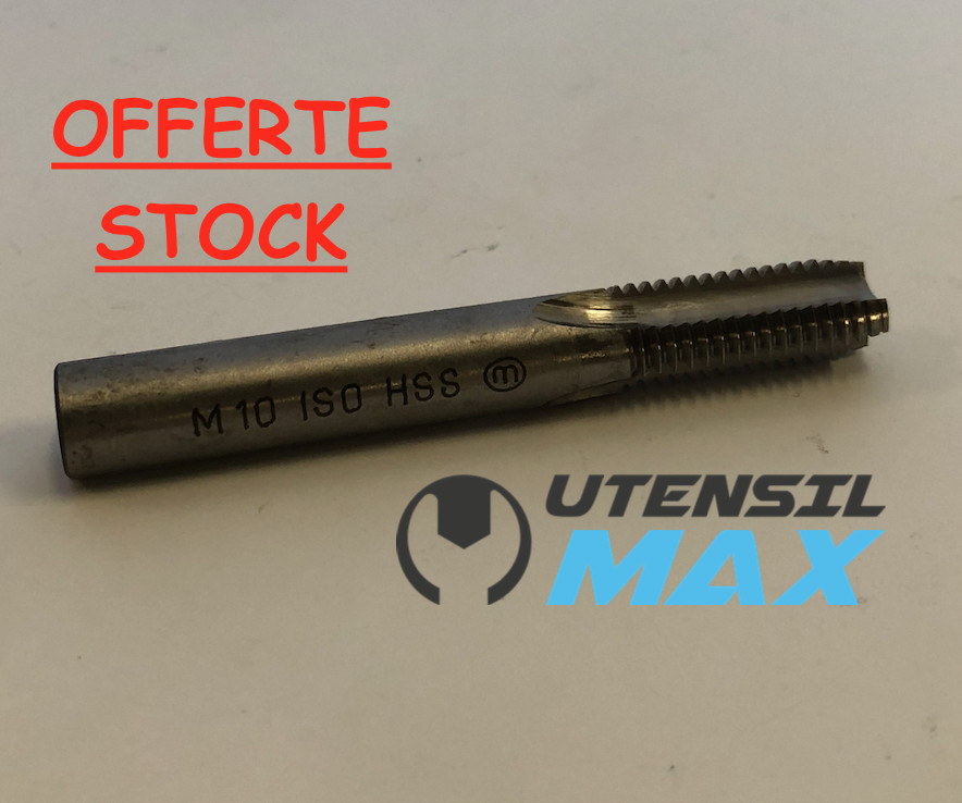 Maschi M10 HSS Gambo Liscio per Fori Passanti - Set Professional 5pz