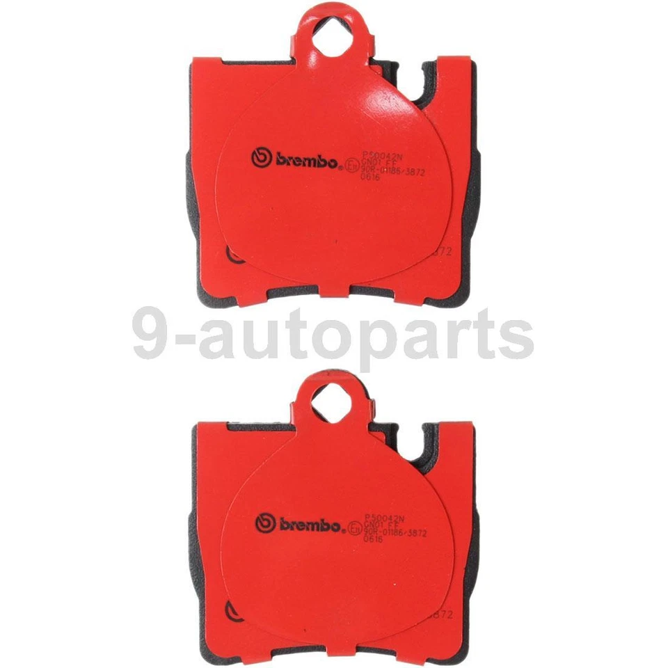 Rotores de freno traseros Brembo OE pastillas de cerámica para Mercedes-Benz CL55 AMG 2001-2002 Foto 2 de 4