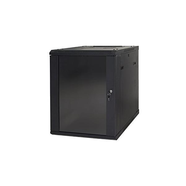 LK1909UNF  ARMADIO RACK 19" 9 UNITA' DA MURO A) 500 x (L) 600 x (P) 450 NERO DIS