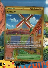Pokémon TCG Artazon 229/197 Secret Rare Holo Gold Full Art NM/M