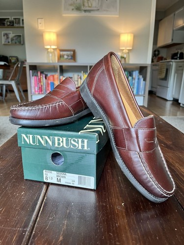Nunn Bush Men's Shoes Brown Loafer 