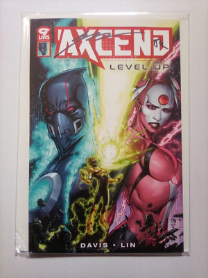 Axcend Level Up - Signed Graphic Novel - 9 Lives Comics Shane Davis Mange