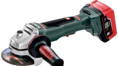 NEW METABO WPB 18 LTX BL 115 (613074620) 4-1/2'' QUICK CORDLESS ANGLE GRINDER KIT