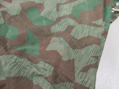 WW2 Swiss Splinter Camo Zeltbahn Shelter Half German Wehrmacht