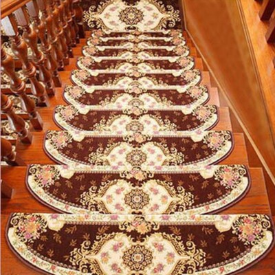 1PC European Stair Thread Carpet Self-adhesive Non-slip Floor Protector Mat Home
