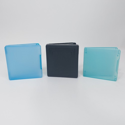 Fellowes Disk Transport Lot 3 Floppy Disk Holders Translucent Case