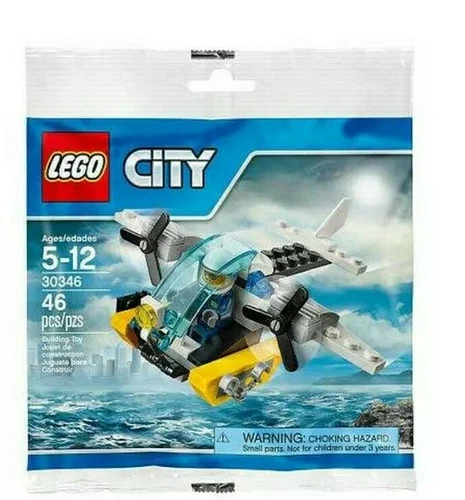LEGO City 30346 Prison Island Helicopter  NEW