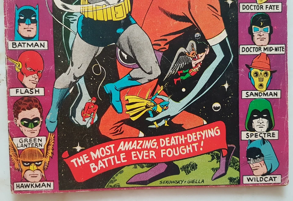 JUSTICE LEAGUE OF AMERICA # 47 - DC COMICS 1966 - ottimo - Immagine 3 di 4