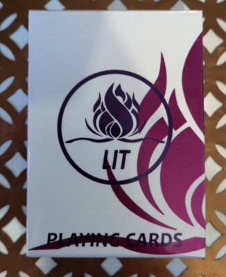 Lit V1 Private Reserve Playing Cards New & Sealed Limited Edition USPCC Deck